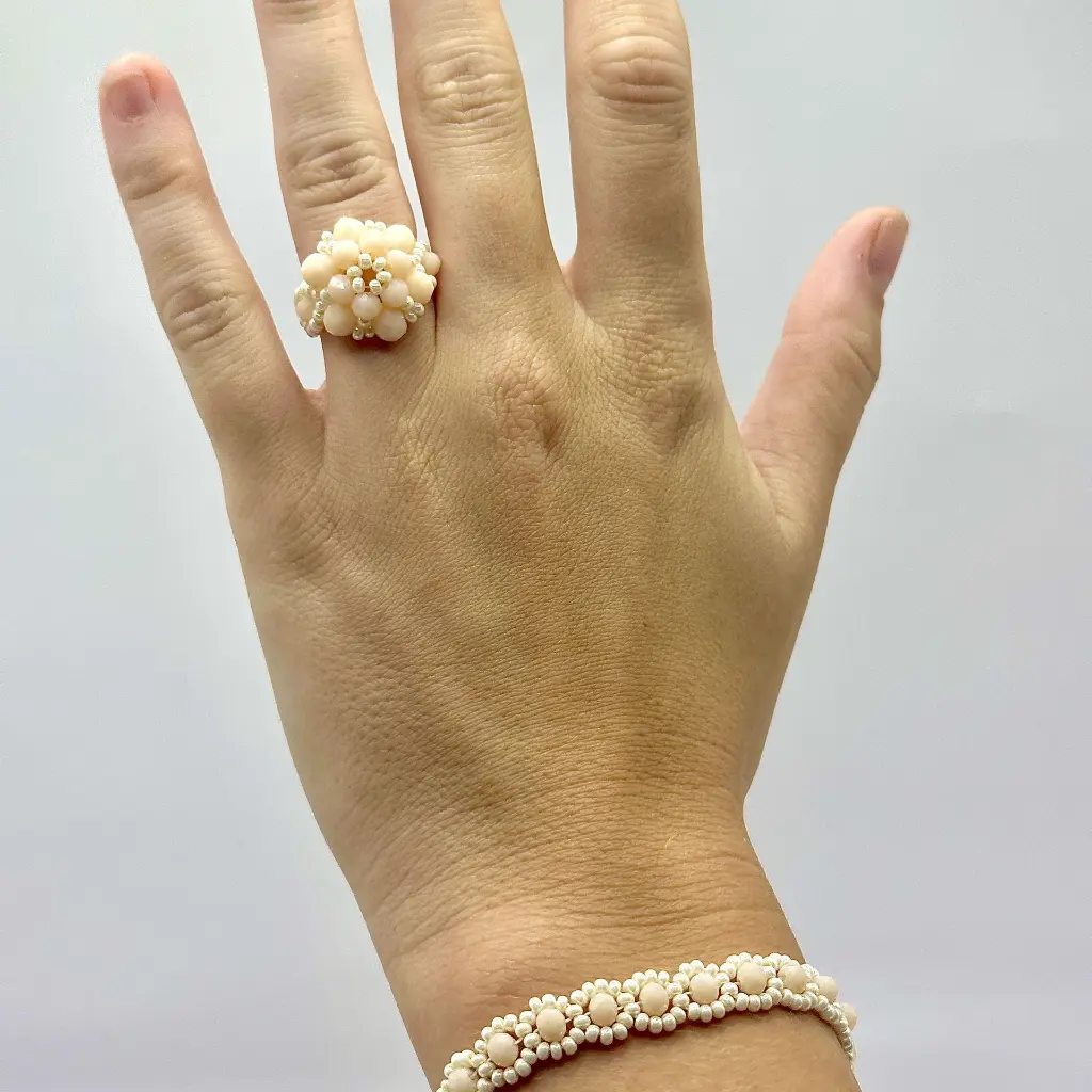Armband Bride Beige1.webp