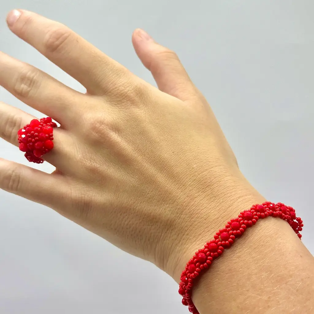Bracelet Amore - Intense Red