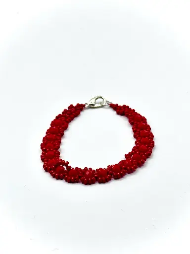 [ARMDUN5] Bracelet Amore -  Cherry Red